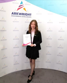 Arkwright Engineering Scholarship Winner