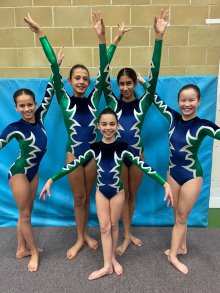 5th in Surrey for our U13 Gym Squad 