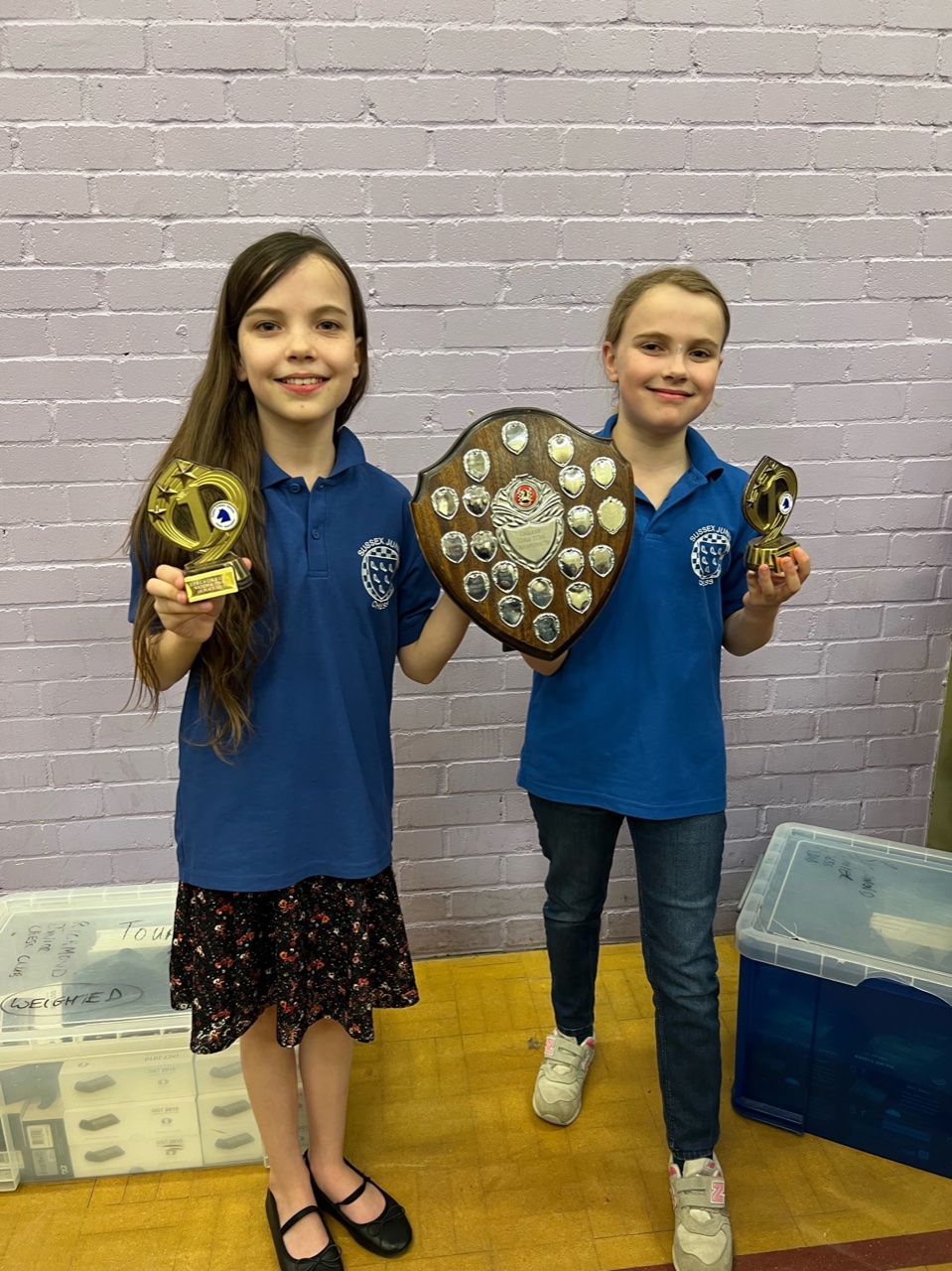 Alice and Eleanor Win for Sussex - Chess WHS